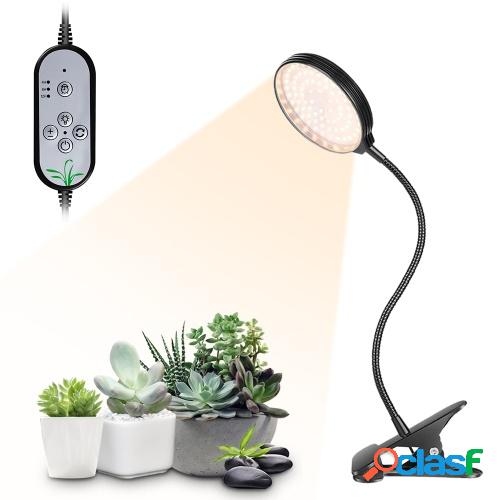 USB Plant Grow Light 78 LED Luz solar de espectro completo