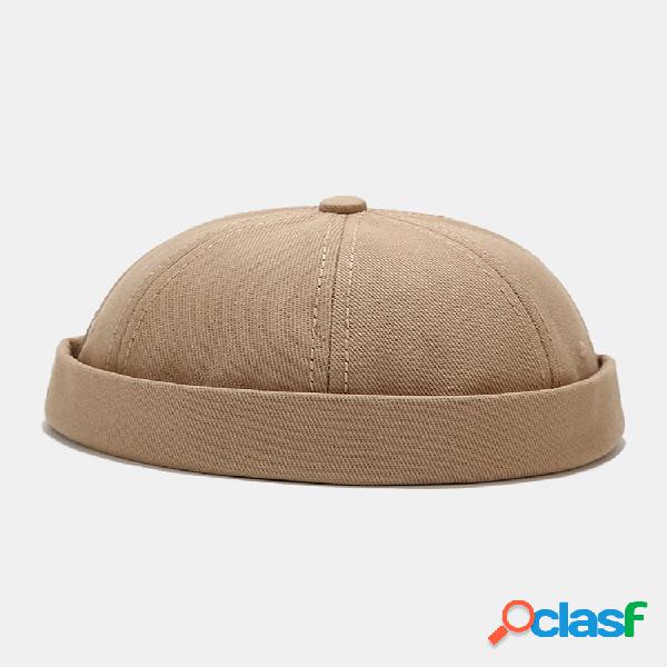 Unisex Algodón Color sólido Moda Simple Todo-fósforo