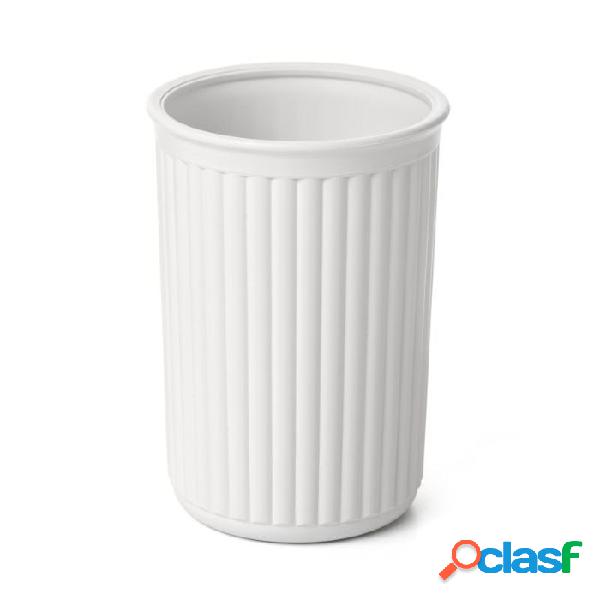 Vaso portacepillos Tatay Baobab Blanco Pergamón