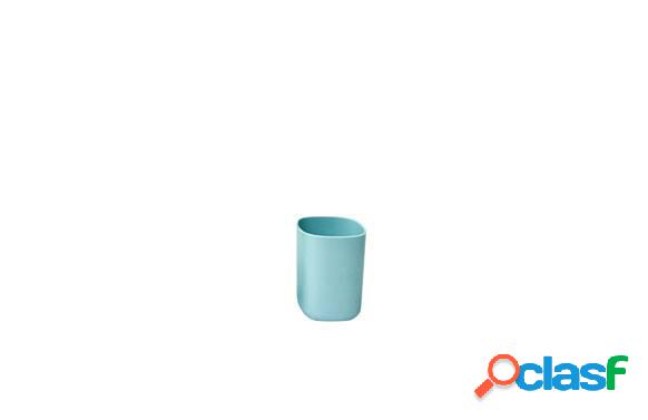 Vaso portacepillos para el baño Kook Time Simple Turquesa