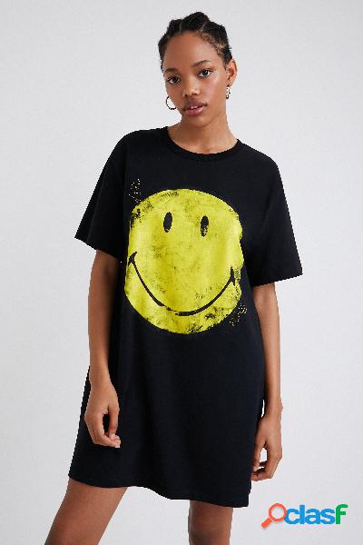 Vestido camiseta SmileyÂ®