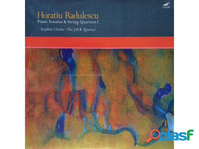 Vinilo Horatiu Radulescu - Stephen Clarke " The JACK Quartet