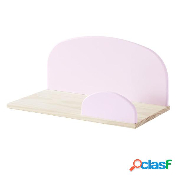 Vipack Estante de pared Kiddy madera rosa envejecido