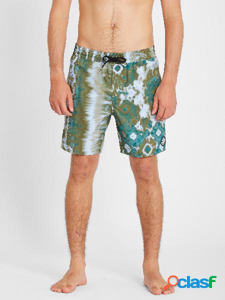 Volcom Boardshort Earthly Delight Trunk 17" - Spruce Green