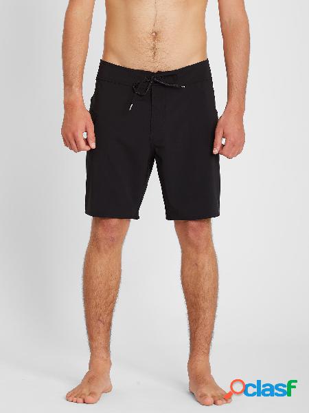 Volcom Boardshort Lido Solid Mod-Tech 18" - BLACK