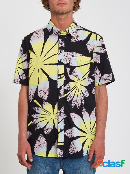 Volcom Camisa Bloomin - BLACK