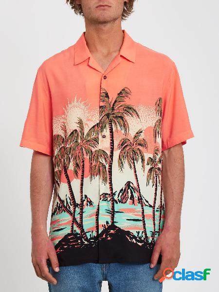 Volcom Camisa Parodice - LIVING CORAL