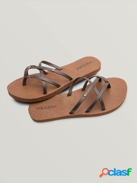 Volcom Sandalias New School Ii - Brown