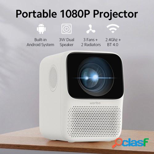 WANBO T2 MAX 2.4G Proyector WiFi BT 4.0 Proyector 1080P ±