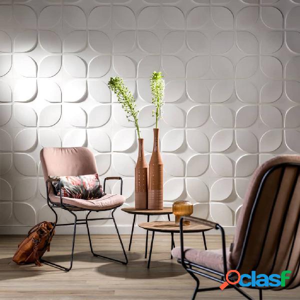 WallArt Paneles de pared 3D GA-WA06 24 unidades curvas