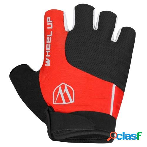 Wheel Up Summer Protección solar Medio dedo Guantes