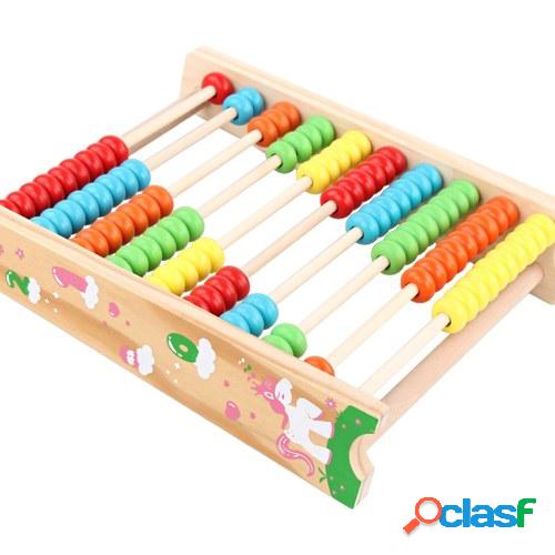 Wooden Abacus Toy Math Wooden Toy Numbers Educational Game