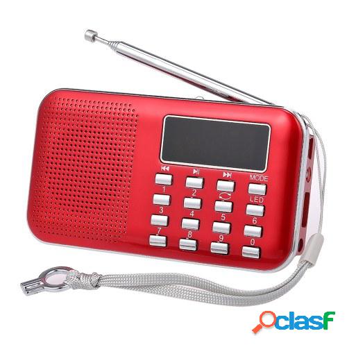 Y-896 Mini radio FM Altavoz estéreo portátil digital de 3W
