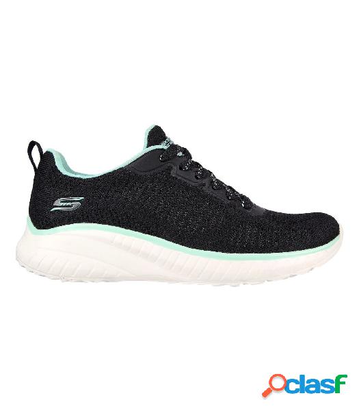 Zapatillas Skechers Squad Chaos Paralell Mujer Black 39