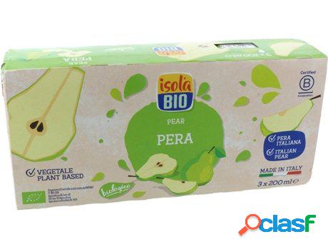Zumo Pera Premium con Azúcar Bio ISOLA BIO (3 Unidades de