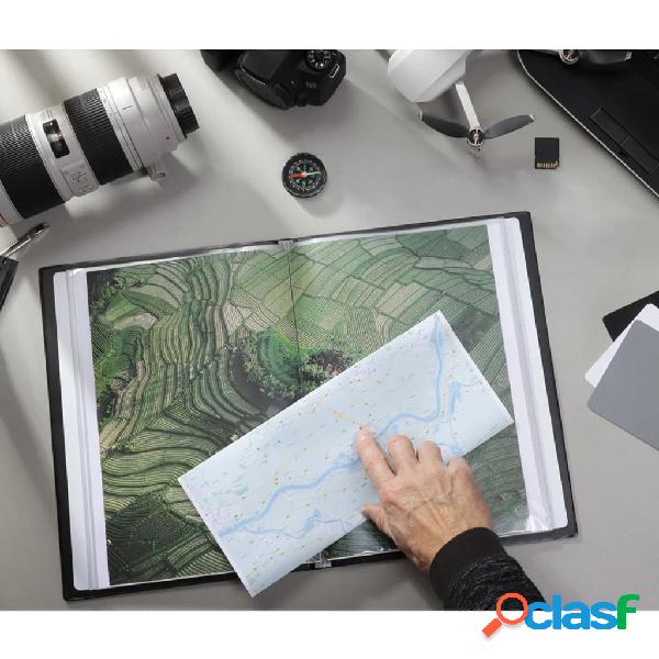 rillstab Libro portafolios A4 40 bolsillos con vista frontal