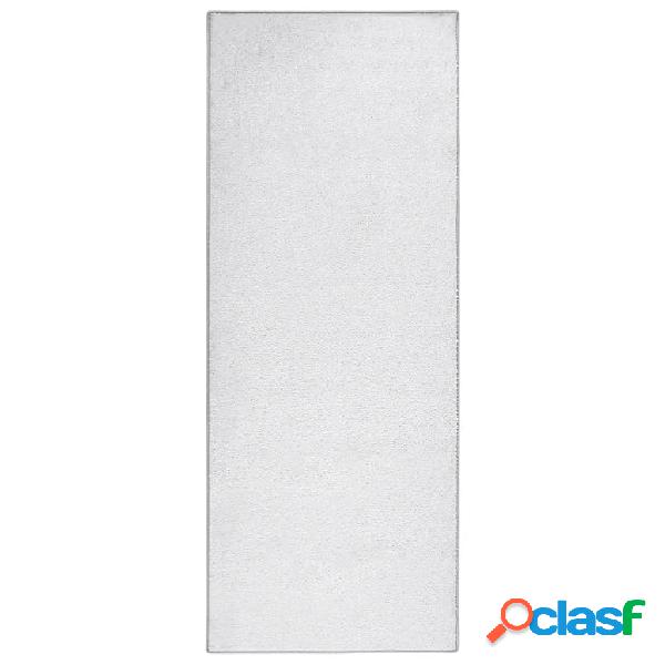 vidaXL Alfombra de pelo suave antideslizante gris claro