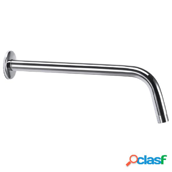 vidaXL Barra de soporte de ducha redondo acero inox 201