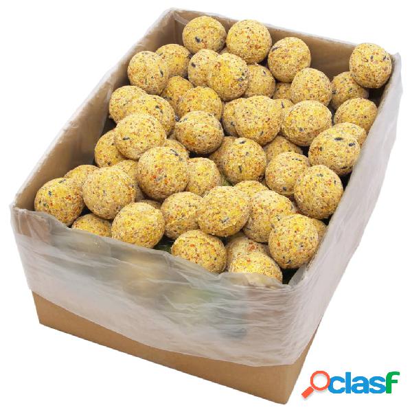 vidaXL Bolas de grasa 200 unidades 90 g