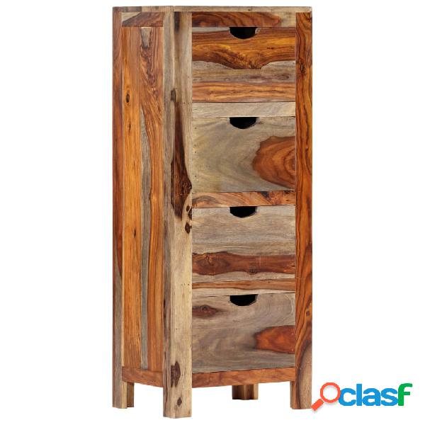 vidaXL Cajonera de madera maciza de sheesham 40x30x100 cm