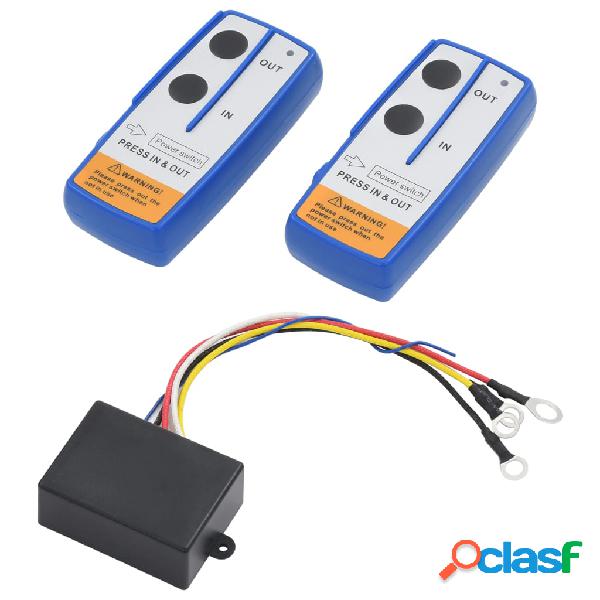 vidaXL Control remoto inalámbrico para cabrestante 2 uds.