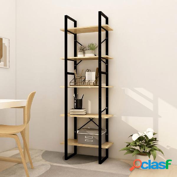 vidaXL Estantería 5 niveles madera de pino 60x30x175 cm