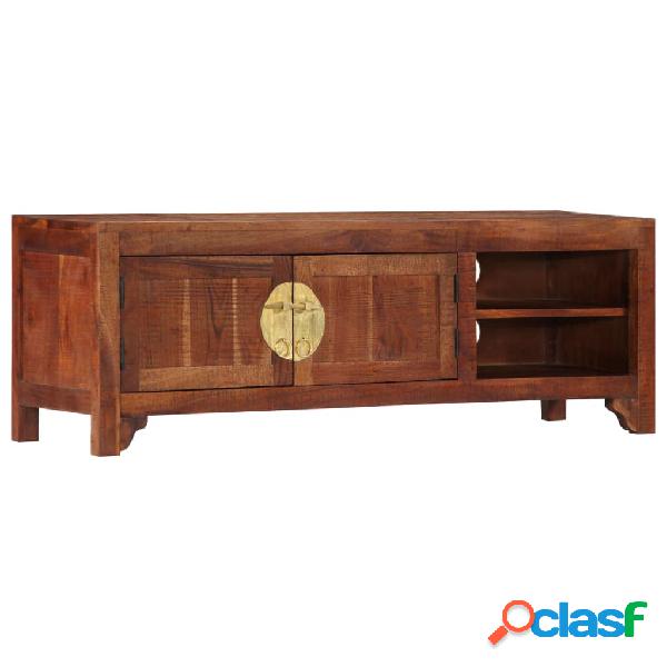 vidaXL Mueble para TV madera maciza de acacia 120x30x40 cm