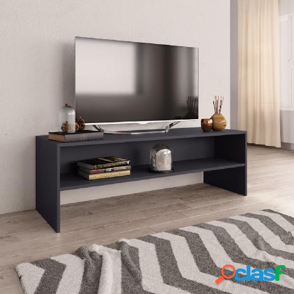 vidaXL Mueble para la televisión aglomerado gris