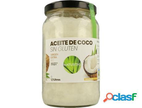 Aceite de Coco Bio Sin Gluten NATURITAS (1,7 L de Aceite)