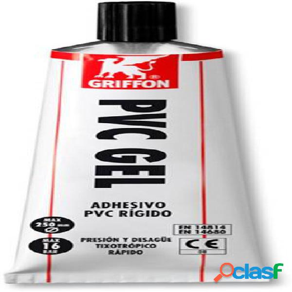 Adhesivo Pvc Rigido Gel Rapido Tubo 125 Ml Pvc Gel Griffon