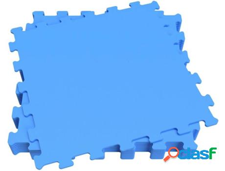 Alfombra AKTIVE (Azul - Goma - 50x50x0.4 cm)