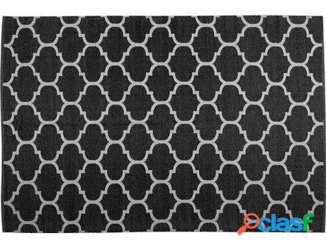 Alfombra Aladana (Negro - PVC -160x230x0.3 cm)
