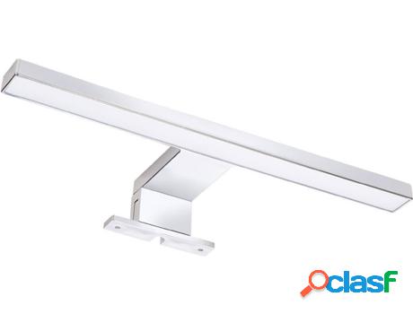 Aplique LED LEDKIA Carl (Plateado - LED Integrado - 5 W)