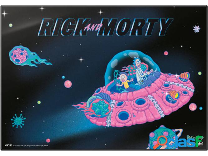 Base para Mesa de Trabajo RICK & MORTY Virus Multicolor