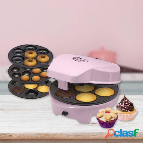 Bestron Máquina para hacer pasteles ASW238P 700 W rosa