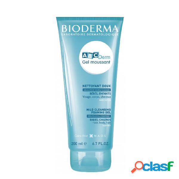 Bioderma ABCDerm Gel Espumoso Limpiador Suave -200ml