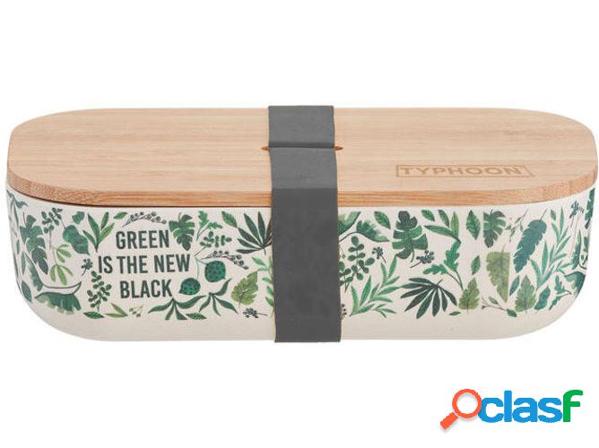 Bolsa Térmica TYPHOON Bamboo Pure Green (6 x 20 x 11 cm -