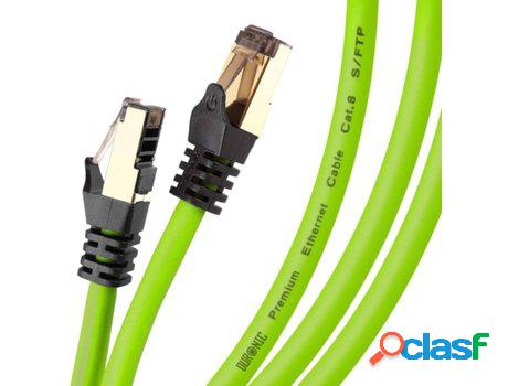 Cable Ethernet DURONIC CAT8/GN/1.5-SFP (RJ45 - 1.5 m)