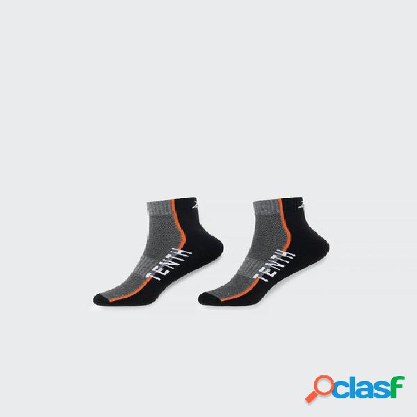 Calcetines running Tenth crew raya pack 2 hombre