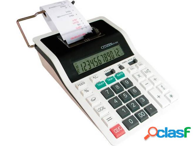 Calculadora de Impresión CITIZEN CX 32N Blanco (12