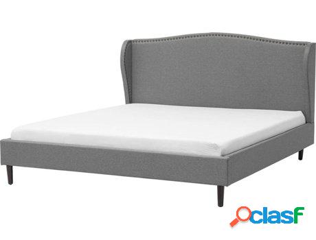 Cama Colmar (Gris - Poliéster -215x192x107 cm)