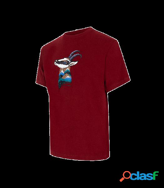 Camiseta TrangoWorld Sarrio Hombre Burdeos M