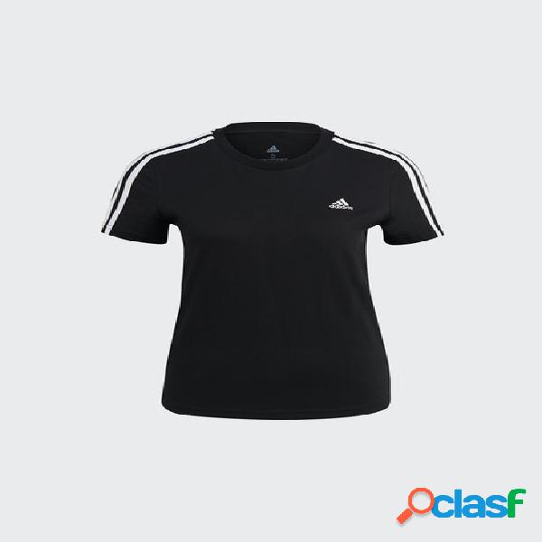 Camiseta casual adidas 3s mujer