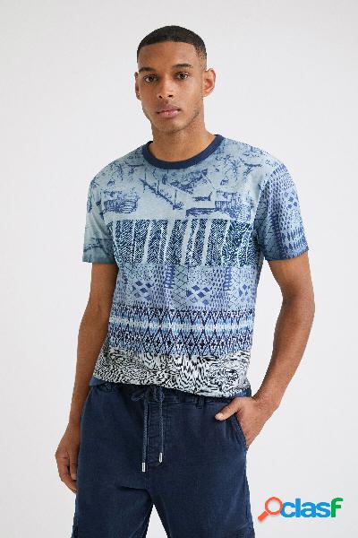 Camiseta cenefas arty