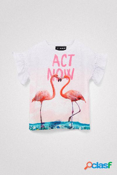 Camiseta flamencos