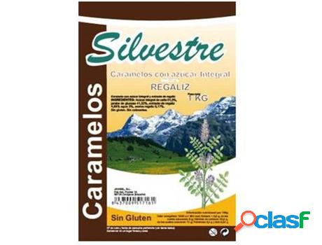 Caramelos de Regaliz con Azúcar Integral SILVESTRE (1 kg)