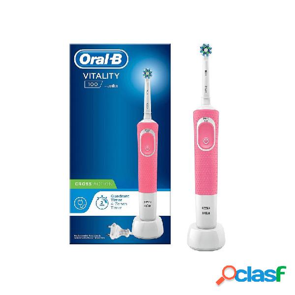 Cepillo Dental Vitality Cross Action Oral-B D100 Rosa