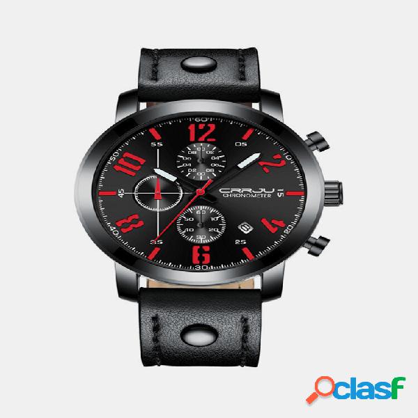 Cintura Sport Timing Watch Cuero Hombre Correr Watch