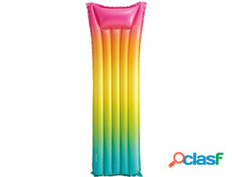 Colchón Hinchable INTEX Arco Iris (53 x 15 cm)