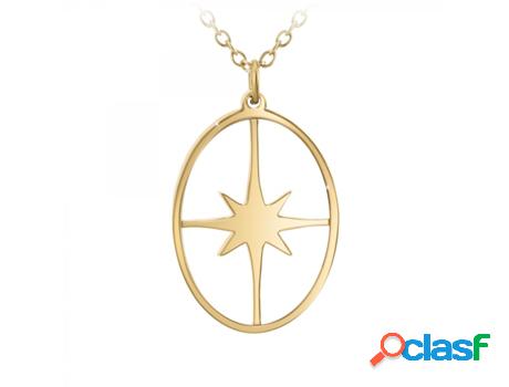 Collar SC_BOHEME (Acero - Dorado - 37cm)